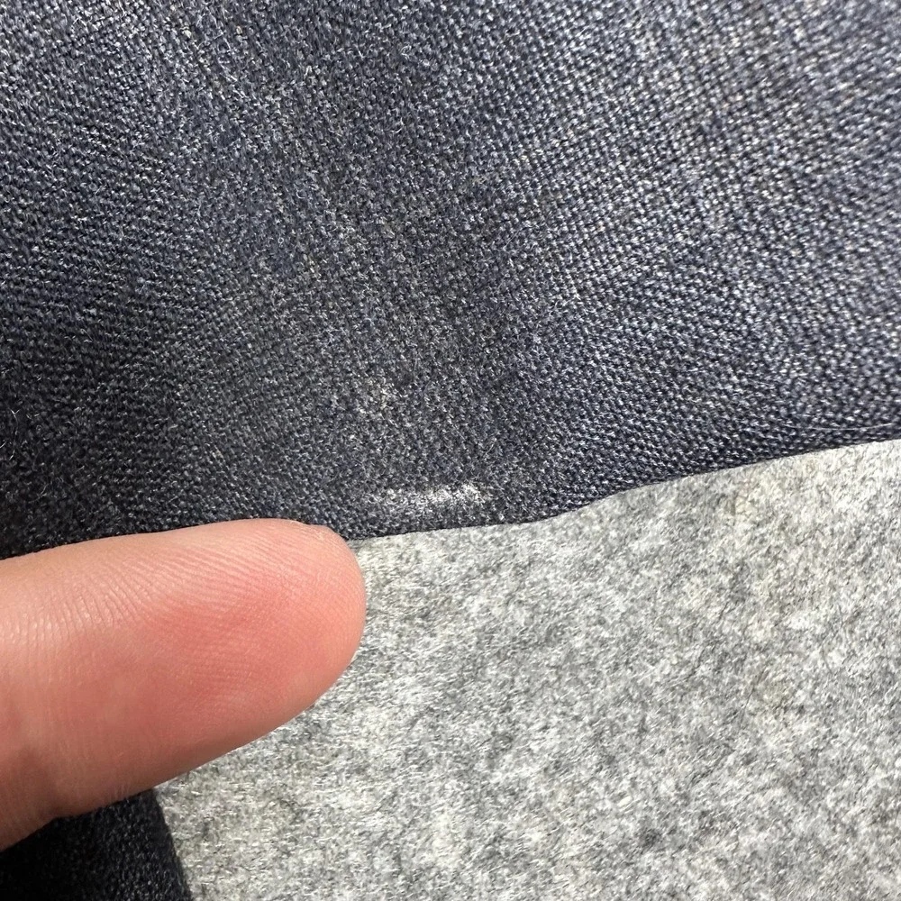 Canali Suit Jacket Mens 48‎ (58 Italy) Gray Check Super 120s Wool Made Italy